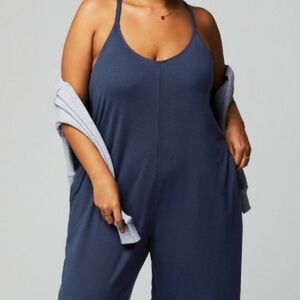 Brand New Dark Blue Fanatics Jumpsuit